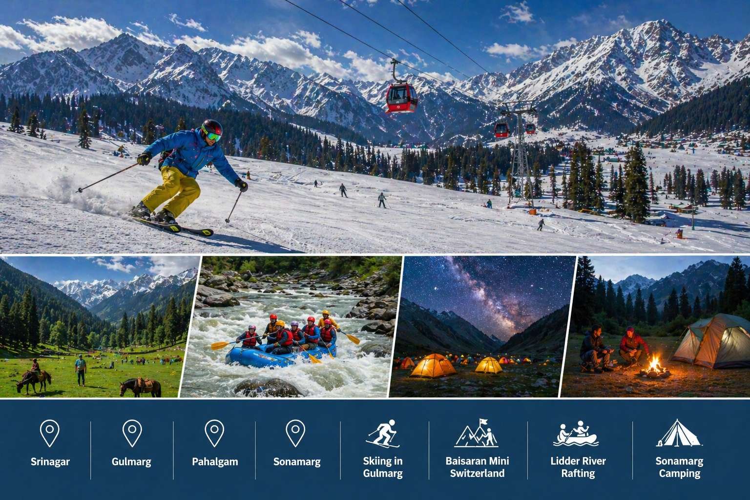 Kashmir Adventure Escape Kashmir tour