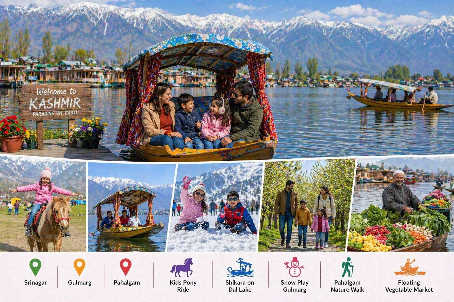 Family Kashmir Delight Kashmir tour